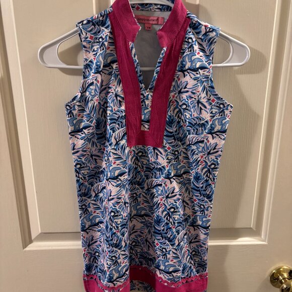 Lot of 2 Simply Southern Sleeveless Youth Dress Tops ~ Youth Small/Med ~ EUC - Picture 6 of 8